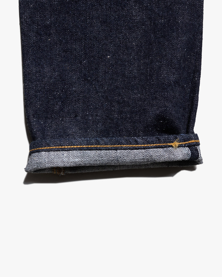 Samurai Jeans S003JP Slim Straight 15oz Yamato Selvedge Jeans - Indigo Onewash