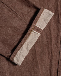 Samurai Jeans S0150BRX Regular Straight 15oz Selvedge Mens Jeans - Kanoko Brown | Samurai Jeans Jeans | Jeanstore