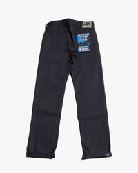 Samurai Jeans S0510XX-BOB 'Aoki Tachikage' 15oz Black-On-Blue Regular Fit Selvedge Jeans - Onewash