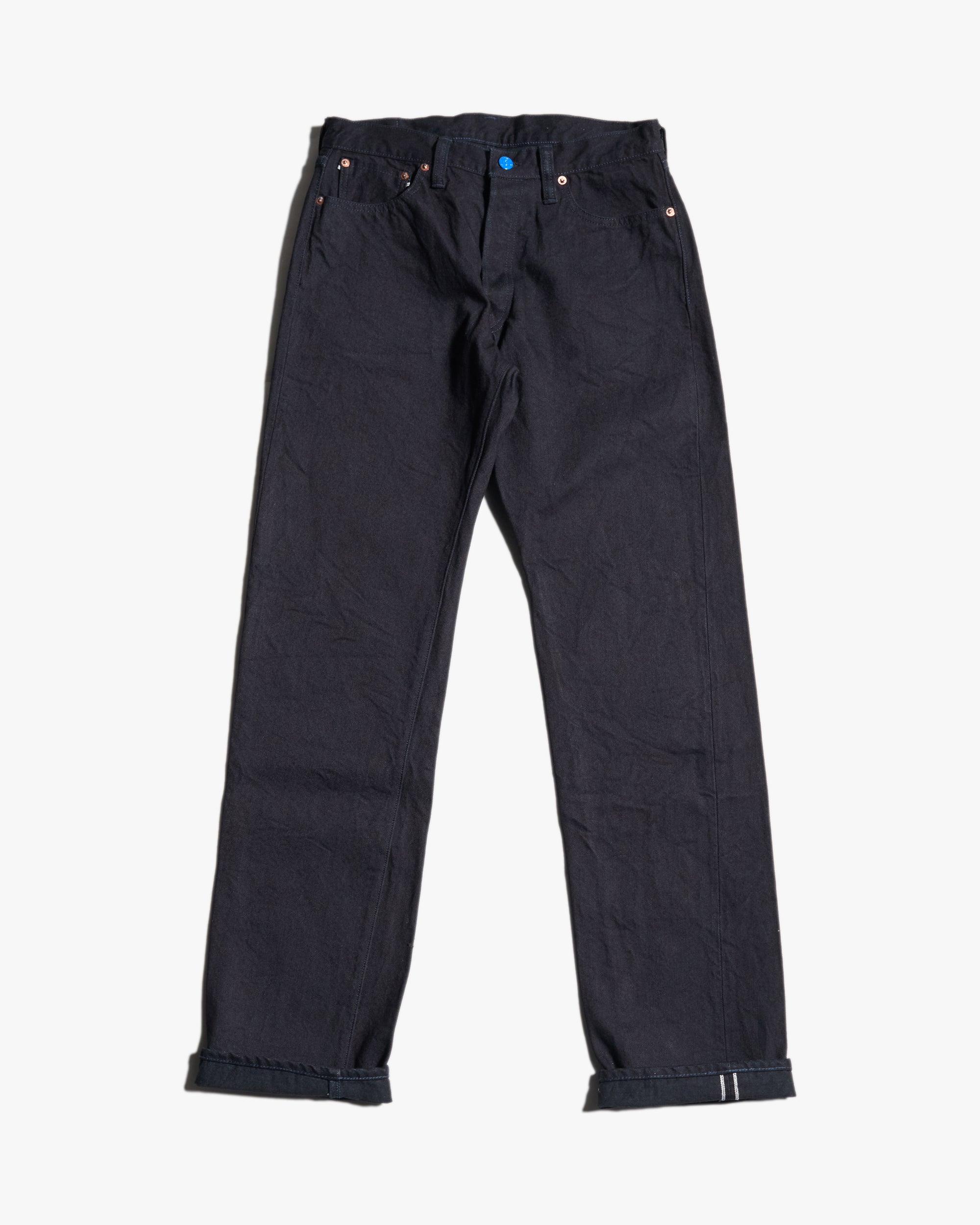 Samurai Jeans S0510XX-BOB 'Aoki Tachikage' 15oz Black-On-Blue Regular