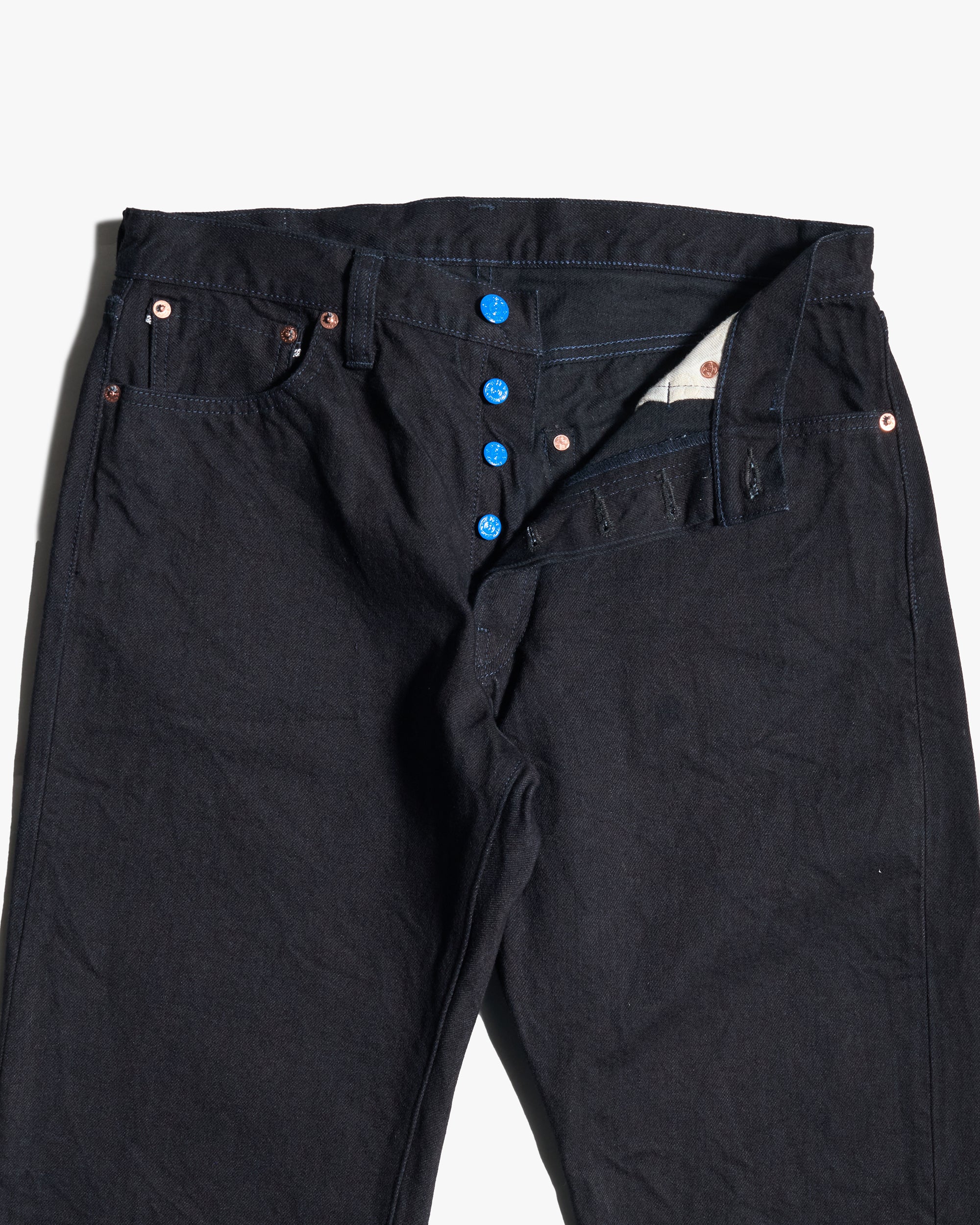 Samurai Jeans S0510XX-BOB 'Aoki Tachikage' 15oz Black-On-Blue Regular