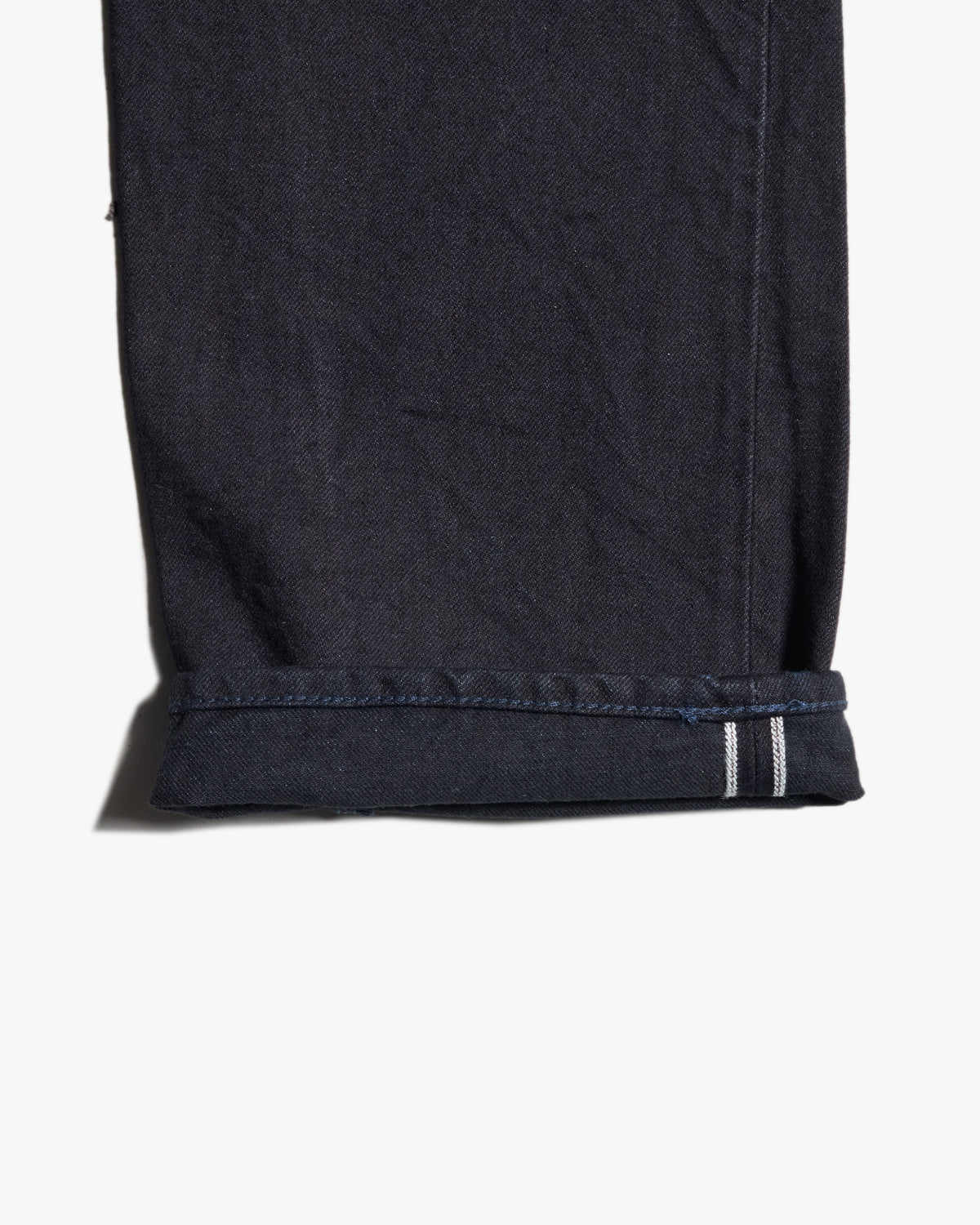 Samurai Jeans S0510XX-BOB 'Aoki Tachikage' 15oz Black-On-Blue Regular Fit Selvedge Jeans - Onewash