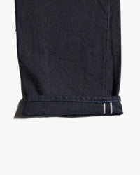 Samurai Jeans S0510XX-BOB 'Aoki Tachikage' 15oz Black-On-Blue Regular Fit Selvedge Jeans - Onewash