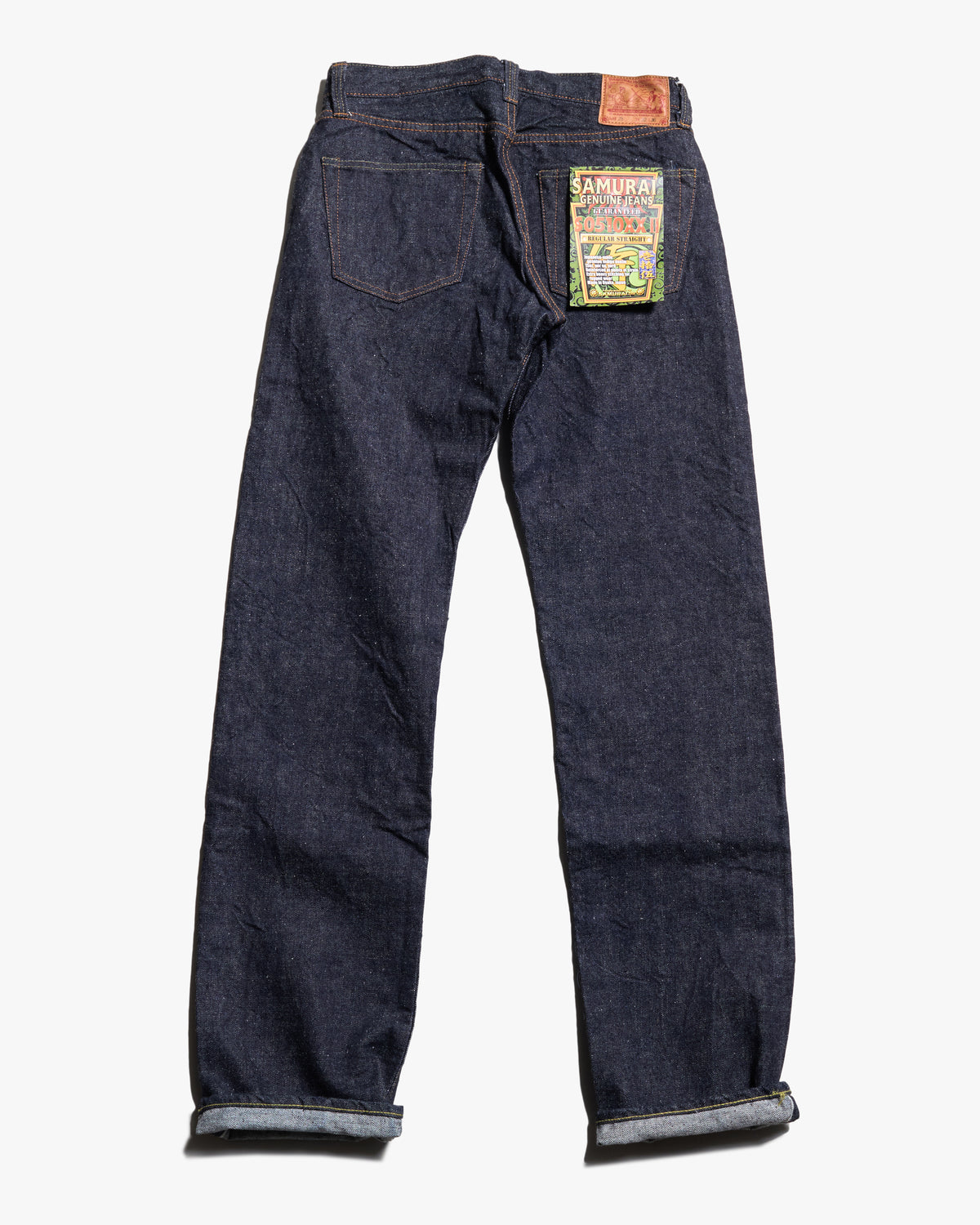 Samurai Jeans S0510XXII Regular Straight Otokogi 15oz Selvedge Jeans - Indigo Onewash | Samurai Jeans Jeans | JEANSTORE