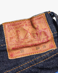 Samurai Jeans S0710XX Slim Straight Otokogi 15oz Selvedge Jeans - Indigo Onewash | Samurai Jeans Jeans | JEANSTORE