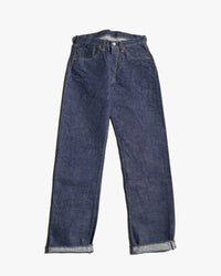 Samurai Jeans S2000HXII Samurai Cotton GL3 Model '44 Style Wide Straight 15.8oz Selvedge Jeans - Onewash