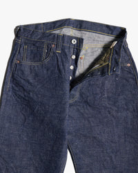 Samurai Jeans S2000HXII Samurai Cotton GL3 Model '44 Style Wide Straight 15.8oz Selvedge Jeans - Onewash