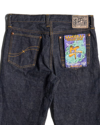 Samurai Jeans S210XJ17oz-26U Straight Fit 17oz Selvedge Jeans - Year Of The Horse / Onewash | Samurai Jeans Jeans | Jeanstore