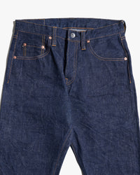 Samurai Jeans S211AX Relaxed Tapered 18oz AI Plus Benkei Selvedge Jeans - Indigo Onewash | Samurai Jeans Jeans | JEANSTORE