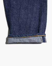 Samurai Jeans S211AX Relaxed Tapered 18oz AI Plus Benkei Selvedge Jeans - Indigo Onewash | Samurai Jeans Jeans | JEANSTORE