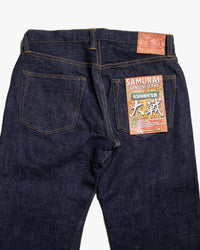 Samurai Jeans S3000VXII Relaxed Straight 17oz Bushido Selvedge Jeans - Indigo Onewash | Samurai Jeans Jeans | JEANSTORE