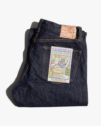 Samurai Jeans S310XX-WASHI Super Wide Selvedge Jeans - Onewash