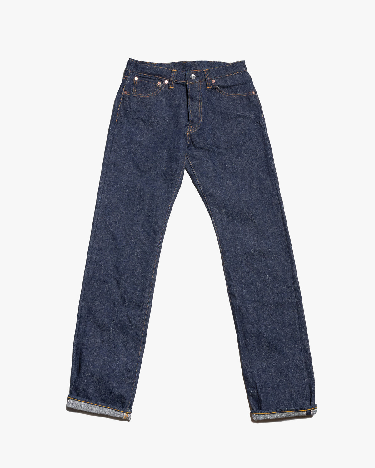 Samurai Jeans S5000VX II Zero Model Straight Fit 17oz Bushido Selvedge Mens Jeans - Onewash | Samurai Jeans Jeans | JEANSTORE
