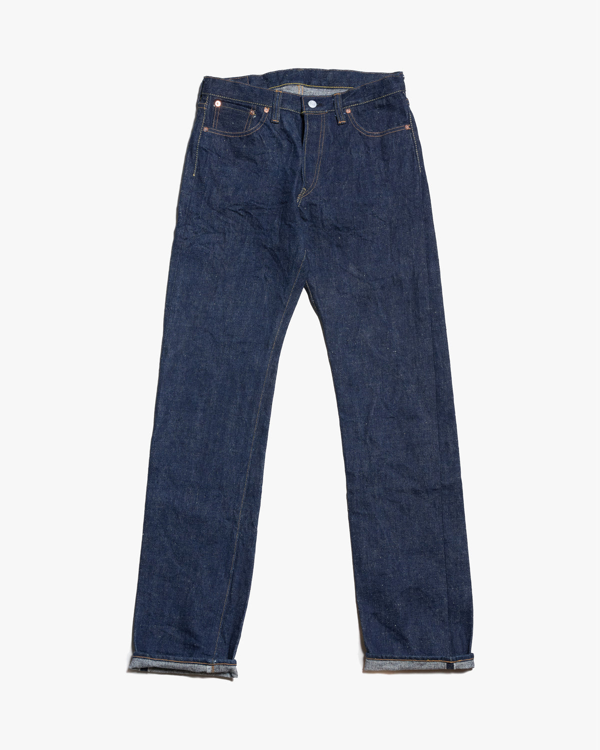 Samurai Jeans S500AX Regular Straight 18oz AI Plus Selvedge Jeans - Indigo Onewash | Samurai Jeans Jeans | JEANSTORE