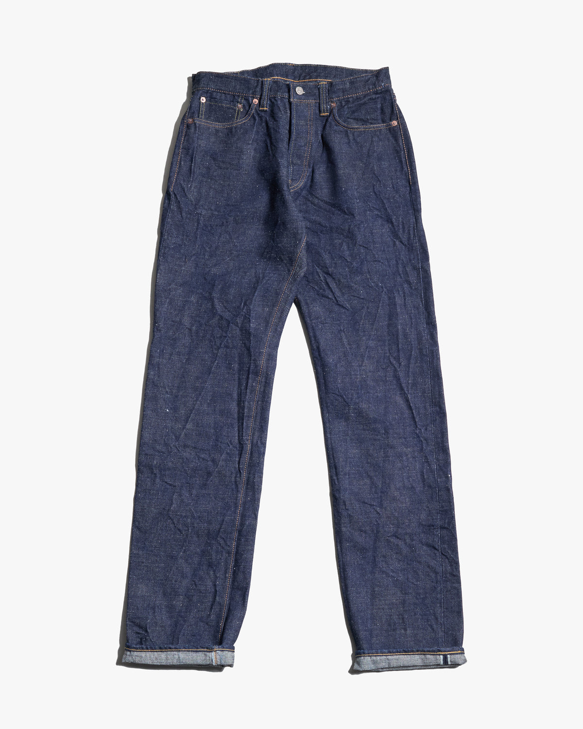 Samurai Jeans S510HXII Regular Straight 15.8oz Samurai Cotton GL3 Selvedge Jeans - Indigo Onewash | Samurai Jeans Jeans | JEANSTORE