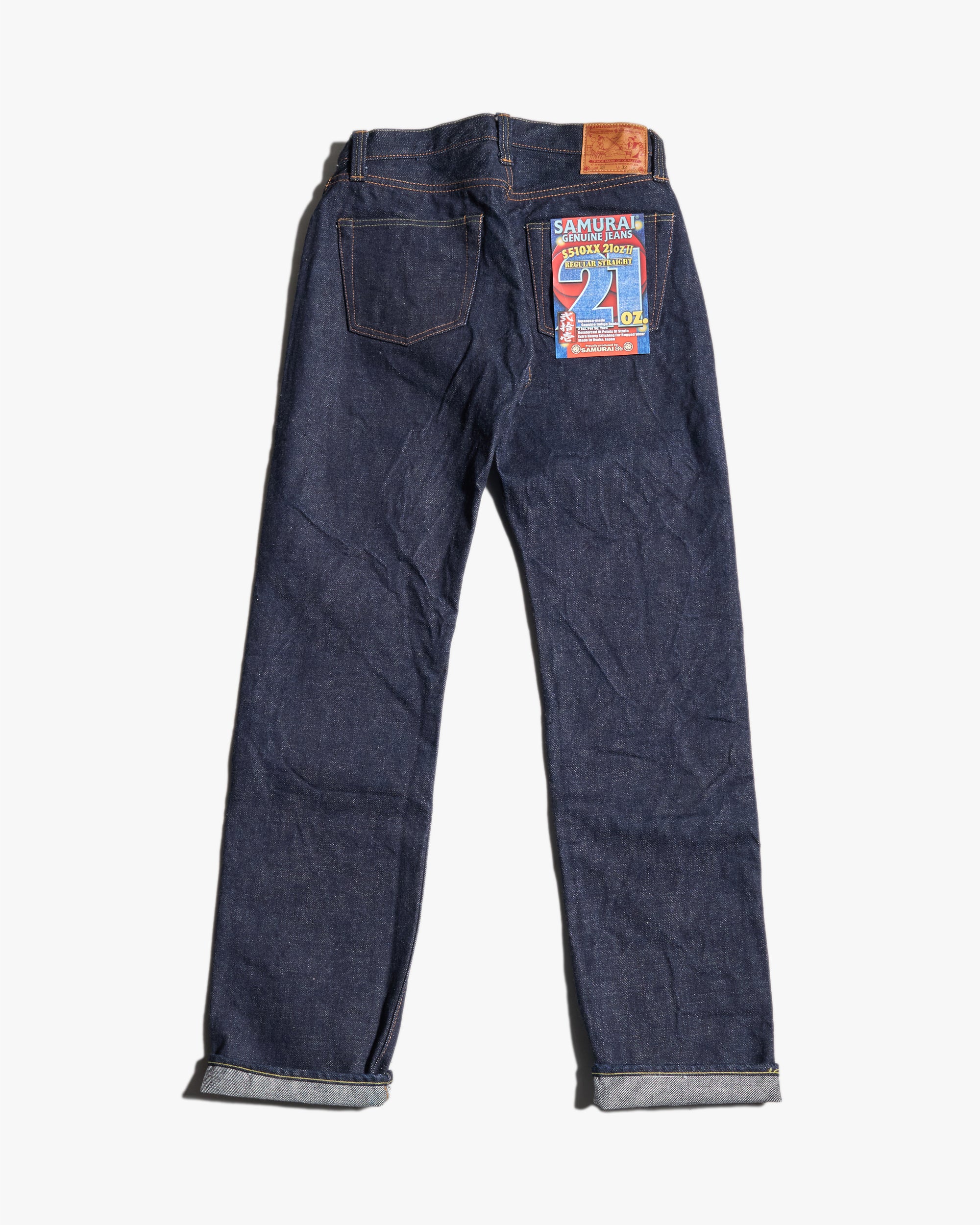 Samurai Jeans S510XX21ozII Regular Straight 21oz Cho-Kiwami Selvedge J
