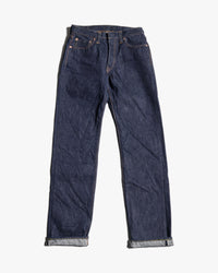Samurai Jeans S510XX21ozII Regular Straight 21oz Cho-Kiwami Selvedge Jeans - Indigo Onewash