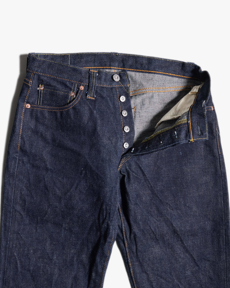 Samurai Jeans S510XX21ozII Regular Straight 21oz Cho-Kiwami Selvedge Jeans - Indigo Onewash
