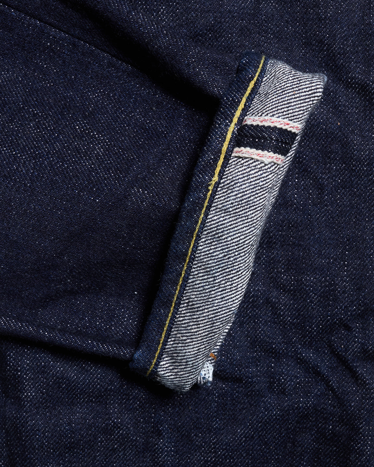 Samurai Jeans S520XX21oz Relaxed Tapered 21oz Cho-Kiwami Selvedge Jeans - Indigo Onewash