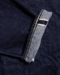 Samurai Jeans S520XX21oz Relaxed Tapered 21oz Cho-Kiwami Selvedge Jeans - Indigo Onewash