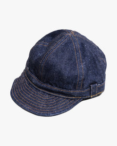 Samurai Jeans SJ201WC-5000VX 17oz Denim Work Cap - Indigo