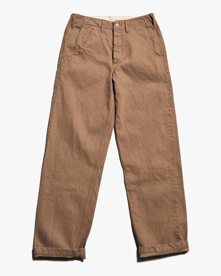 Samurai Jeans SJ48CP Wide Straight 15oz Heavy Selvedge Chino Pants - K