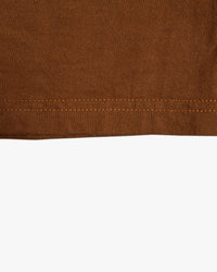 Samurai SJST-ML 'Daimaru' Heavyweight Tee - Brown | Samurai Jeans T Shirts | Jeanstore