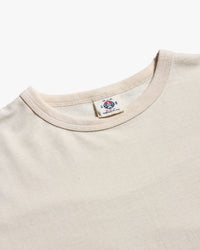 Samurai Jeans SJST-RIM Solid Inlay Loopwheel Tee - Ivory