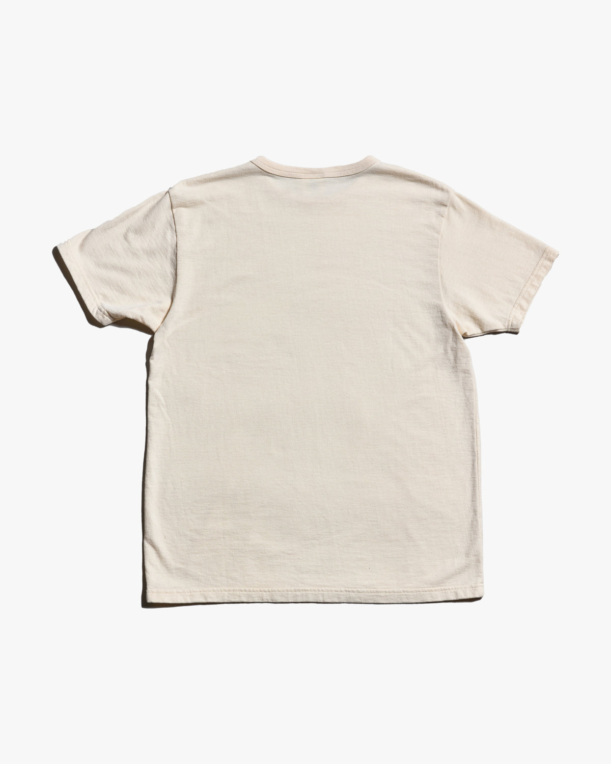Samurai Jeans SJST-RIM Solid Inlay Loopwheel Tee - Ivory
