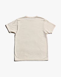 Samurai Jeans SJST-RIM Solid Inlay Loopwheel Tee - Ivory