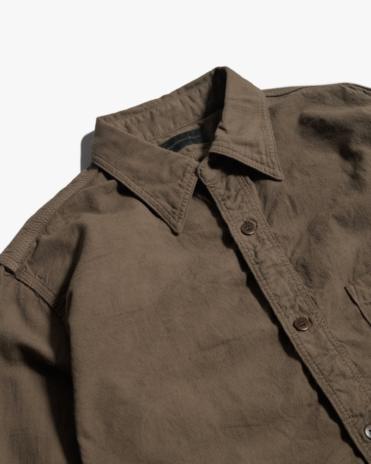 Samurai Jeans SSS26-ATW Tropical Weather Shirt - Olive