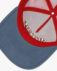 Stetson Baseball Match Trucker Cap - Navy / Wine