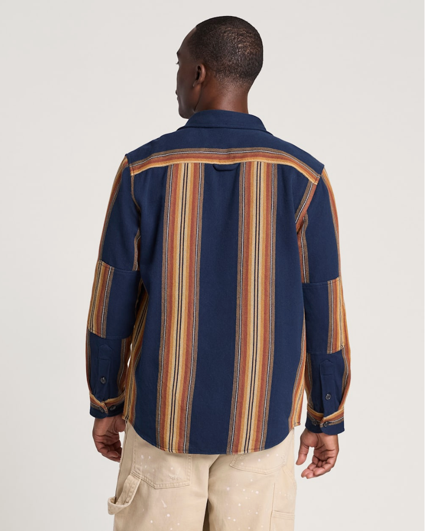 Pendleton Weston Flannel Shirt - Navy Multi Stripe