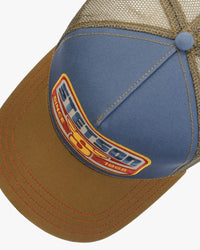 Stetson S Wing Trucker Cap - Brown / Blue