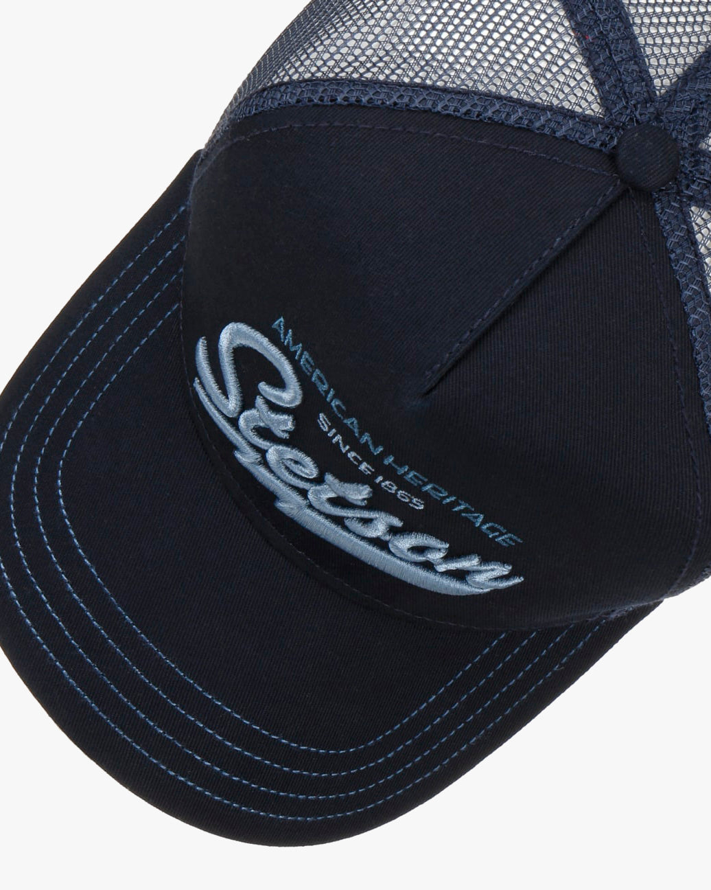 Stetson American Heritage Classic Trucker Cap - Navy | Stetson Hats | JEANSTORE