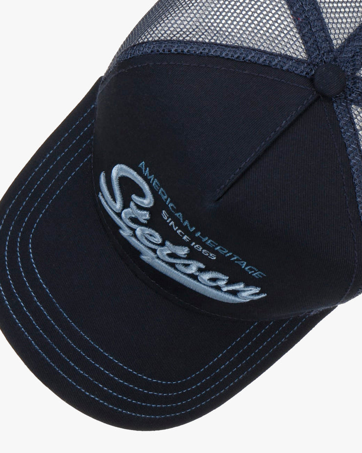 Stetson American Heritage Classic Trucker Cap - Navy