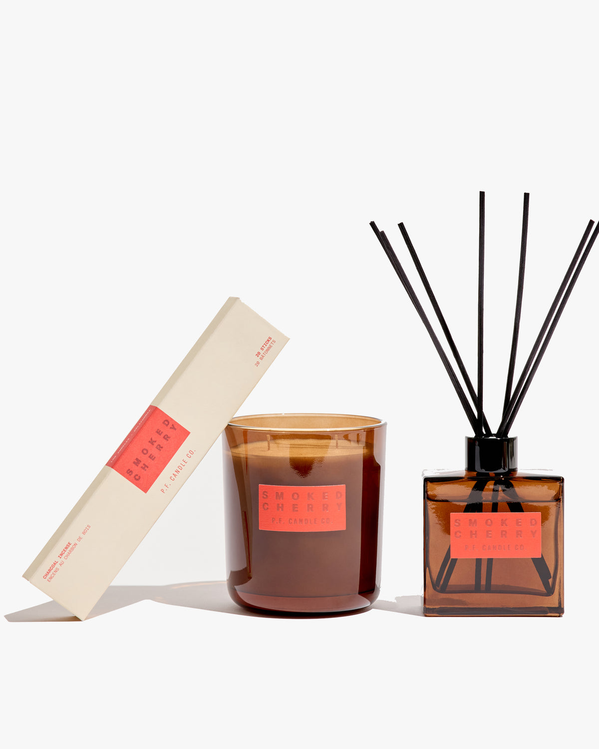P.F. Candle Co. HI-FI Reed Diffuser - Smoked Cherry | P.F. Candle Co. Lifestyle | JEANSTORE