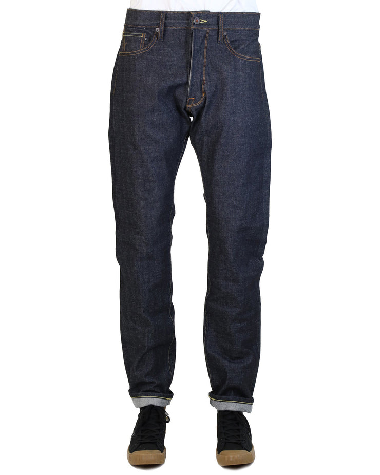 Railcar Fine Goods Spikes Slim Tapered Mens Jeans - X100 15oz Japanese Dark Indigo Selvedge