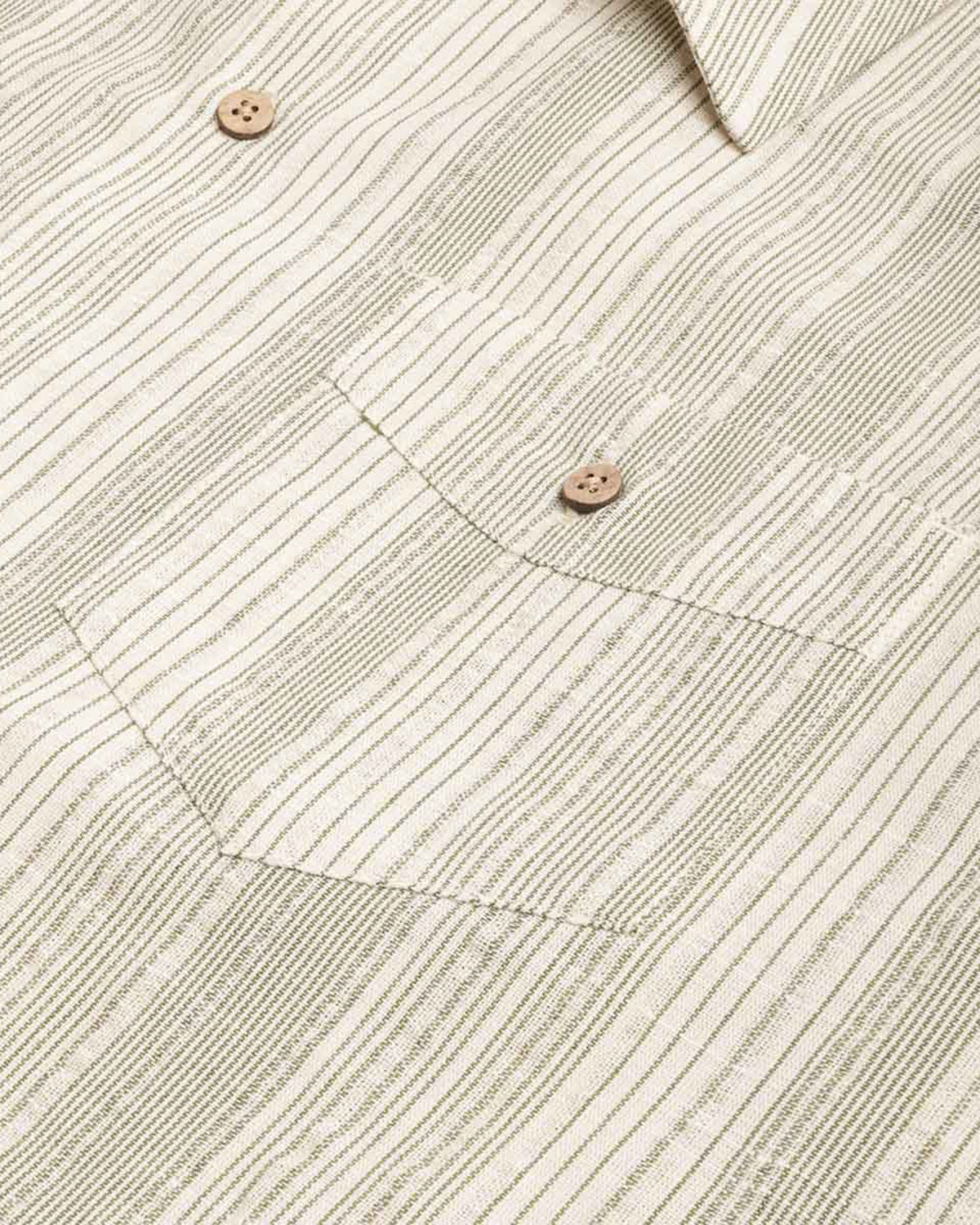 Stan Ray S/S Mexicali Shirt - Green Stripe