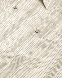Stan Ray S/S Mexicali Shirt - Green Stripe