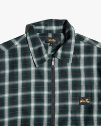 Stan Ray Zip Shirt - Green Check