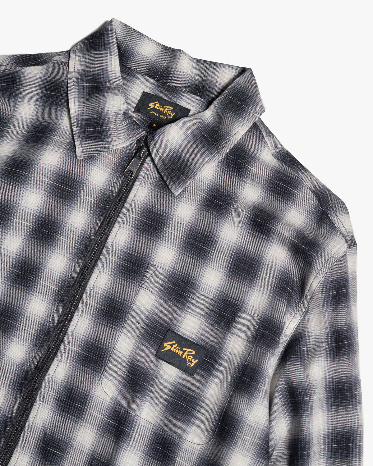 Stan Ray Zip Shirt - Black Check | Stan Ray Shirts | JEANSTORE