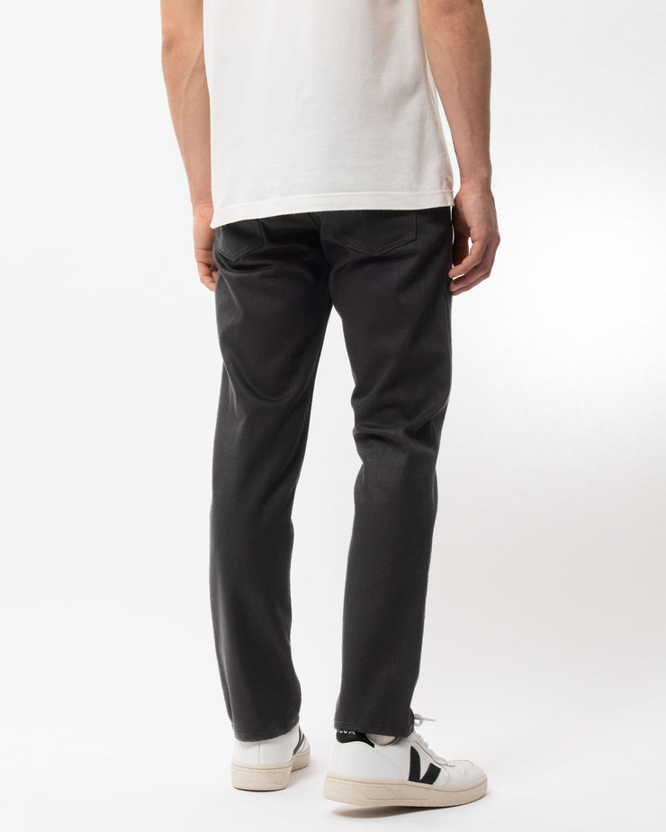 Nudie Steady Eddie II Regular Tapered Mens Jeans - Dry Everblack
