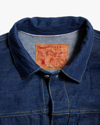Studio D'Artisan SD-DO1J 'The Origin' 15oz Selvedge Denim Jacket - Onewash