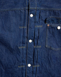 Studio D'Artisan SD-DO1J 'The Origin' 15oz Selvedge Denim Jacket - Onewash