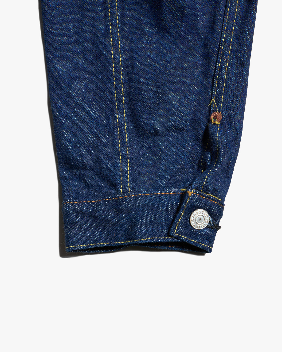 Studio D'Artisan SD-DO1J 'The Origin' 15oz Selvedge Denim Jacket - Onewash