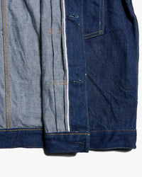 Studio D'Artisan SD-DO1J 'The Origin' 15oz Selvedge Denim Jacket - Onewash