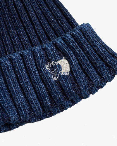 Studio D'Artisan 7481 Indigo Knit Beanie - Dark Indigo