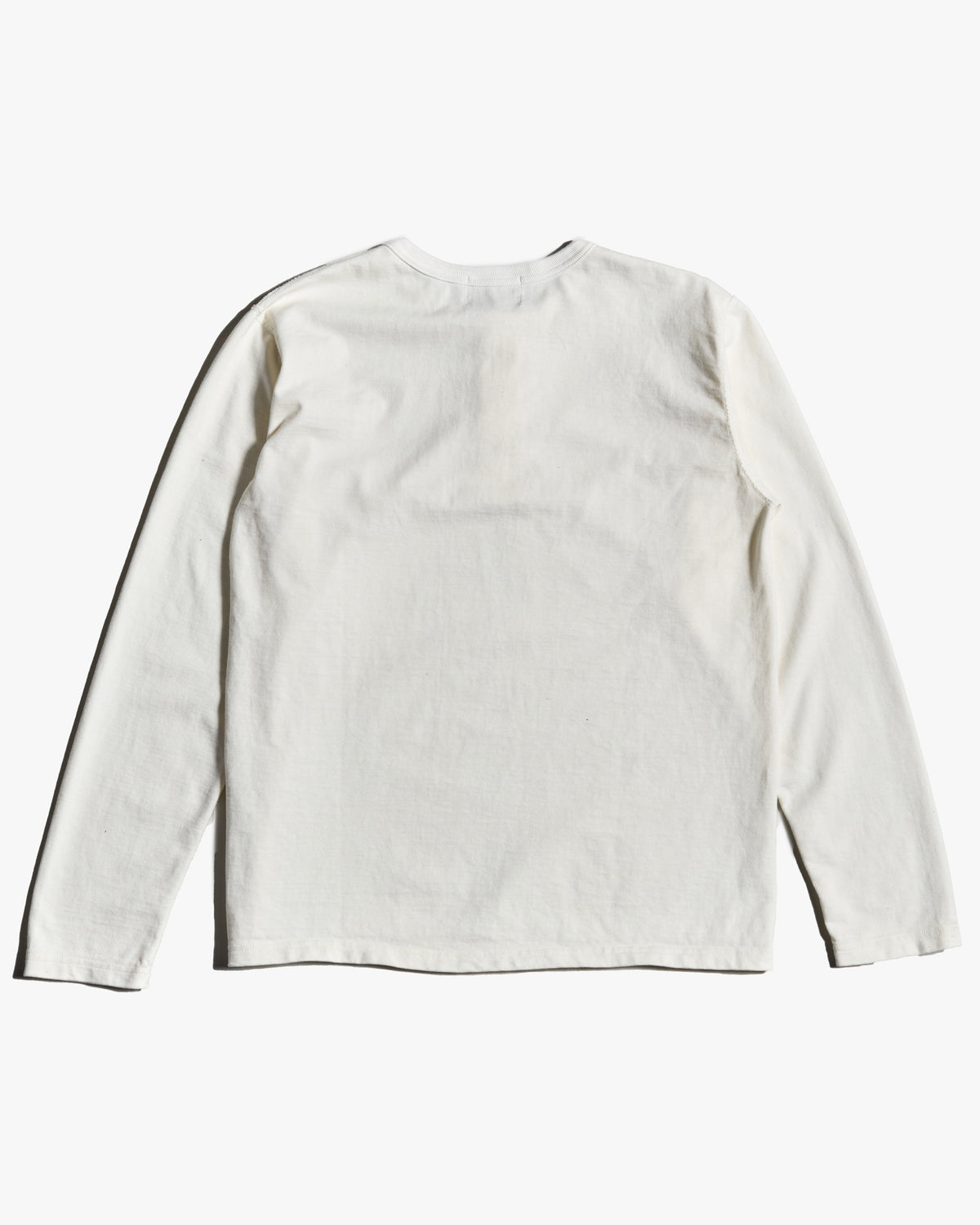 Studio D'Artisan 8187 Suvin Gold L/S Henley - White