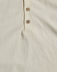 Studio D'Artisan 8174 Suvin Gold Seamless Henley - White | Studio D'Artisan T Shirts | Jeanstore